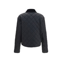 Ferragamo Black Cotton Full-Length Jacket