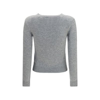 Self-Portrait Gray Cashmere Sweater
