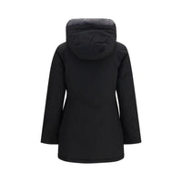 Woolrich Black Cotton Parka