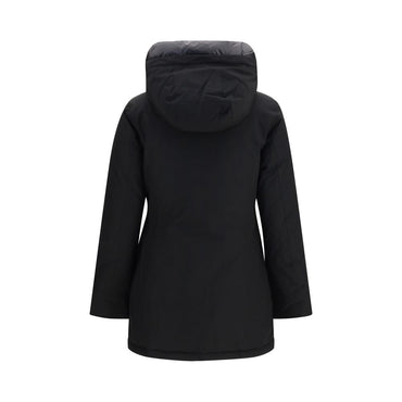 Woolrich Black Cotton Parka