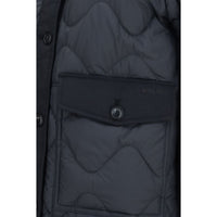 Woolrich Gray Polyester Shell Jacket