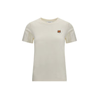 Maison Kitsuné Beige Cotton T-Shirt