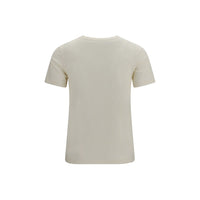 Maison Kitsuné Beige Cotton T-Shirt