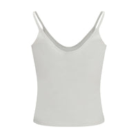 Tom Ford White Silk Tank Tops