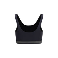 New Balance Black Polyester Sport Bra