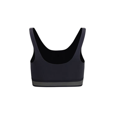New Balance Black Polyester Sport Bra