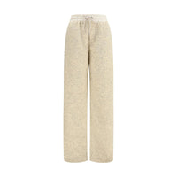Moncler Beige Polyester Joggers (Workout Pants)