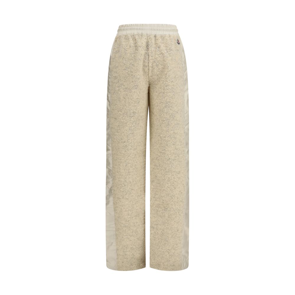Moncler Beige Polyester Joggers (Workout Pants)