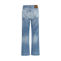 Tom Ford Blue Cotton Bootcut Jeans