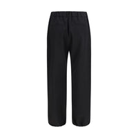 Burberry Black Wool Oves Aries Joggers (Workout Pants)