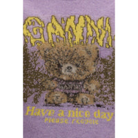 Ganni Gray Alpaca Vicugna Pacos Sleeveles Sweater