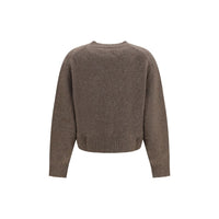 Loulou De Saison Brown Wool Oves Aries Cardigan