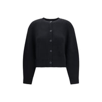 Loulou De Saison Black Wool Oves Aries Cardigan