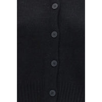 Loulou De Saison Black Wool Oves Aries Cardigan