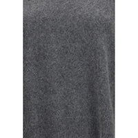 Loulou De Saison Gray Wool Oves Aries Sweatshirt