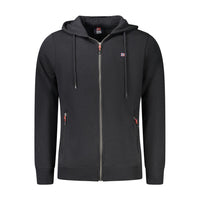 Norway 1963 Black Cotton Men's Hooded Sweatshirt