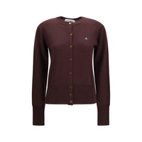 Vivienne Westwood Purple Wool Oves Aries Cardigan