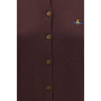 Vivienne Westwood Purple Wool Oves Aries Cardigan