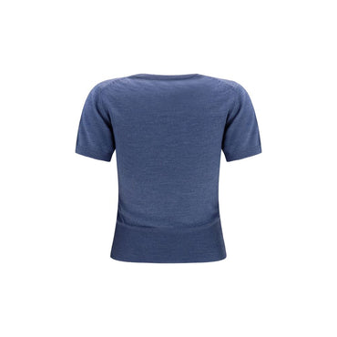 Vivienne Westwood Blue Wool Oves Aries Sweatshirt