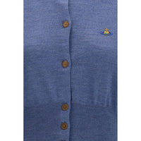Vivienne Westwood Blue Silk Cardigan
