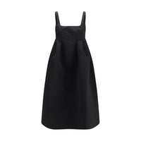 Ganni Black Polyester Casual Dress