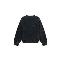 Ganni Gray Cotton Sweatshirt