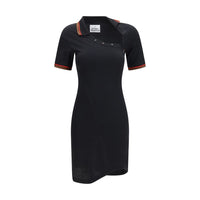 Vivienne Westwood Black Cotton Casual Dress
