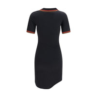 Vivienne Westwood Black Cotton Casual Dress