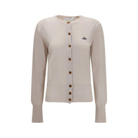 Vivienne Westwood Beige Wool Oves Aries Cardigan
