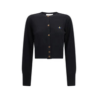 Vivienne Westwood Black Silk Cardigan