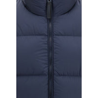 Woolrich Blue Goose Down Full-Length Jacket