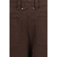 Golden Goose Brown Cotton Cargo Pants