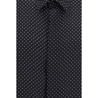 Tom Ford Black Silk Pattern Shirt