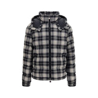 Moncler Black Cotton Full-Length Jacket