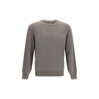 Brunello Cucinelli Gray Cashmere Sweater