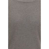 Brunello Cucinelli Gray Cashmere Sweater