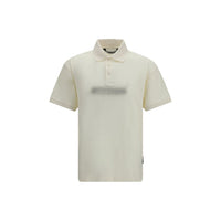 Palm Angels Beige Cotton Polo Shirt