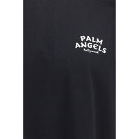 Palm Angels Black Cotton T-Shirt