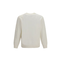 C.P. Company White Wool Oves Aries Sweatshirt