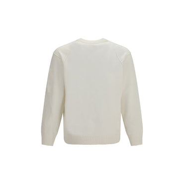 C.P. Company White Wool Oves Aries Sweatshirt