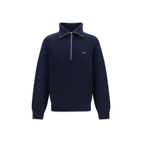 Prada Blue Wool Oves Aries Polo Shirt