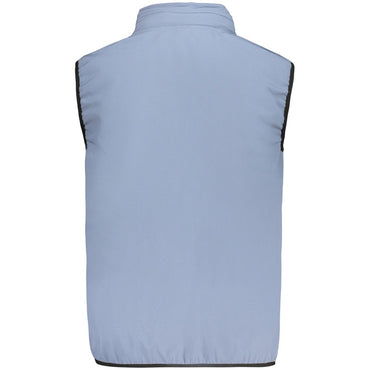 Norway 1963 Azzurro Poliestere Mens Vest