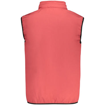 Norway 1963 Rosso Polyester Men's Vest