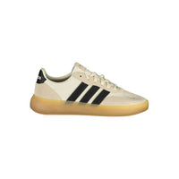 Adidas White Polyester Athletic Sneakers