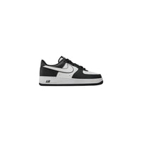 Nike Black And White Leather Low Top Sneakers
