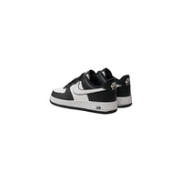 Nike Black And White Leather Low Top Sneakers