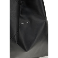 MM6 Black Polyethylene Handbag