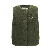 Barbour Bicolor Recycled Polyester Sleeveless Jacket