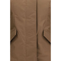 Woolrich Brown Cotton Parka