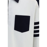 Thom Browne Multicolor Cotton Polo Shirt
